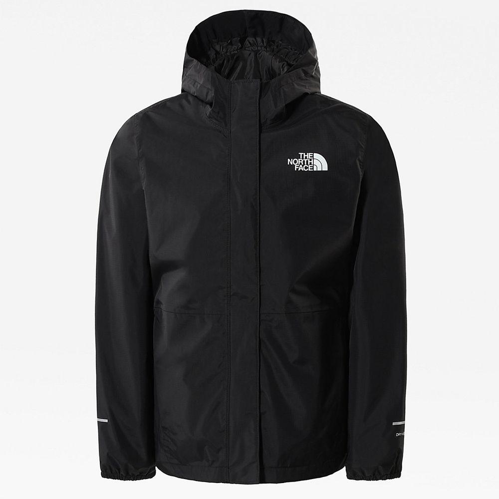 The North Face Resolve Reflective Κορίτσια Αδιάβροχα Μπουφάν - Μαυρα (SENV62754)